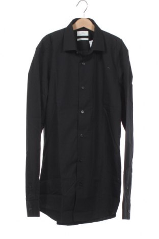 Pánská košile  Next, Velikost S, Barva Černá, 65% polyester, 35% bavlna, Cena  306,00 Kč