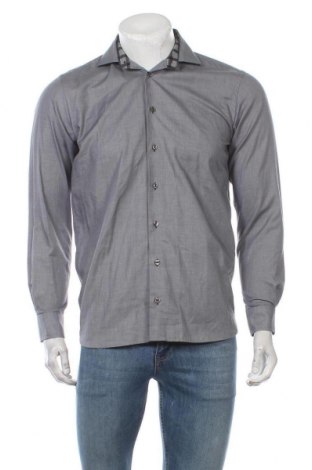 Мъжка риза Tom Rusborg, Размер S, Цвят Сив, 100% памук, Цена 16,32 лв.