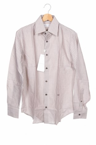 Мъжка риза Trussardi, Размер S, Цвят Бежов, Памук, Цена 23,80 лв.