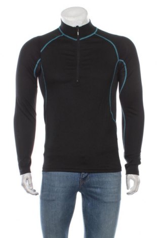 Мъжка спортна блуза, Размер S, Цвят Черен, 93% полиестер, 7% еластан, Цена 6,82 лв.