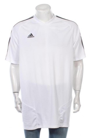 Мъжка тениска Adidas, Размер XXL, Цвят Бял, Полиестер, Цена 14,26 лв.