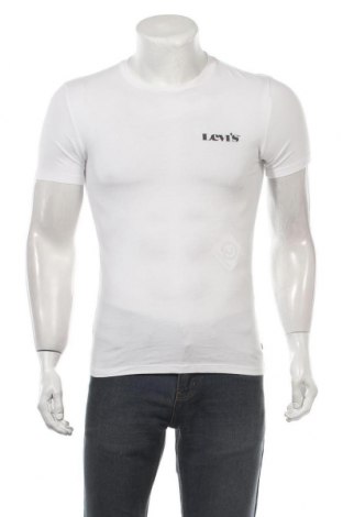 Мъжка тениска Levi's, Размер XS, Цвят Бял, Памук, Цена 20,46 лв.