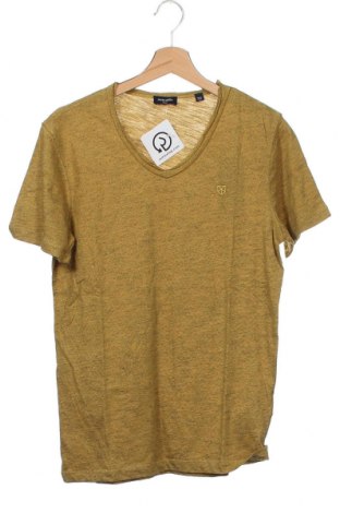 Męski T-shirt Premium By Jack & Jones, Rozmiar XS, Kolor Żółty, 75% bawełna, 25% poliester, Cena 39,18 zł