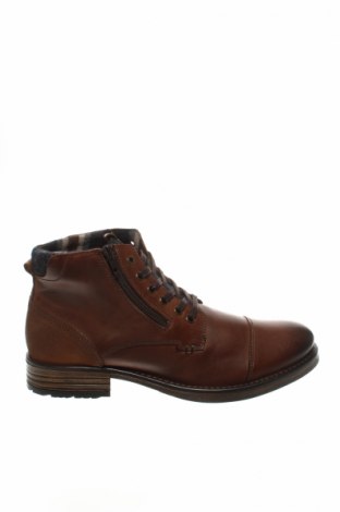 Мъжки обувки Oliver Jacob, Размер 44, Цвят Кафяв, Естествена кожа, текстил, Цена 164,25 лв.