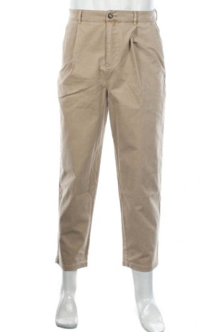 Pánské kalhoty  ASOS, Velikost S, Barva Béžová, 97% bavlna, 3% elastan, Cena  170,00 Kč