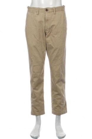 Мъжки панталон Eddie Bauer, Размер M, Цвят Бежов, Памук, Цена 12,86 лв.