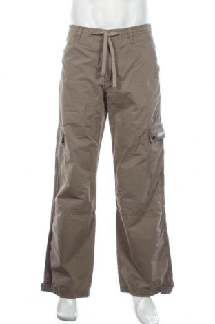 Мъжки панталон Esprit, Размер L, Цвят Бежов, Полиамид, памук, Цена 26,25 лв.