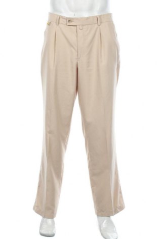 Мъжки панталон Golfino, Размер L, Цвят Бежов, 70% памук, 30% полиестер, Цена 16,10 лв.