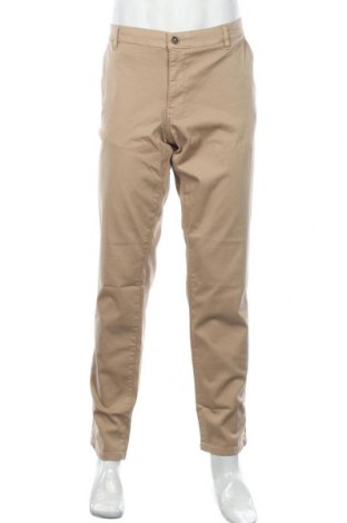 Ανδρικό παντελόνι Jack & Jones, Μέγεθος XXL, Χρώμα  Μπέζ, 97% βαμβάκι, 3% ελαστάνη, Τιμή 19,39 €