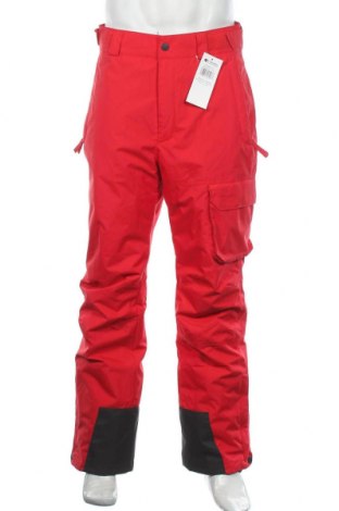 Pantaloni bărbătești pentru sporturi de iarnă Columbia, Mărime M, Culoare Roșu, Poliamidă, Preț 713,00 Lei