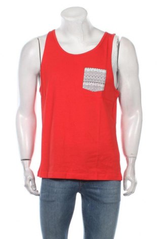 Ανδρική αμάνικη μπλούζα Urban Classics, Μέγεθος S, Χρώμα Κόκκινο, Βαμβάκι, Τιμή 3,74 €