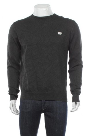Мъжки пуловер Antony Morato, Размер XL, Цвят Сив, 80% вискоза, 18% полиамид, 2% еластан, Цена 126,75 лв.