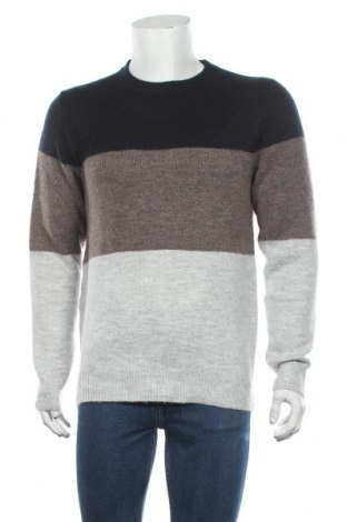 Мъжки пуловер Burton of London, Размер M, Цвят Многоцветен, 80% акрил, 18% полиестер, 2% еластан, Цена 29,67 лв.