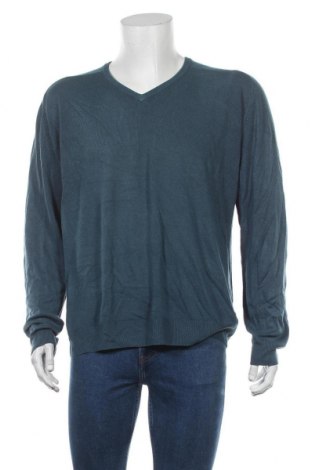 Мъжки пуловер Marks & Spencer Autograph, Размер XL, Цвят Син, Акрил, Цена 29,40 лв.