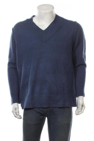 Męski sweter Parfois, Rozmiar M, Kolor Niebieski, 65%akryl, 32% poliester, 3% elastyna, Cena 81,88 zł
