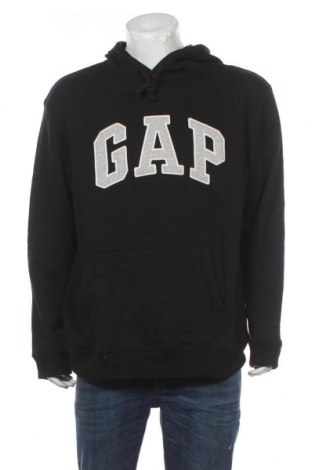 Męska bluza Gap, Rozmiar XL, Kolor Czarny, 77% bawełna, 23% poliester, Cena 218,57 zł