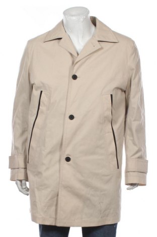 Мъжко палто Hugo Boss, Размер L, Цвят Бежов, Полиестер, Цена 167,67 лв.