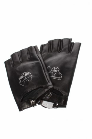 Rękawiczki Karl Lagerfeld, Kolor Czarny, Skóra naturalna, Cena 408,62 zł