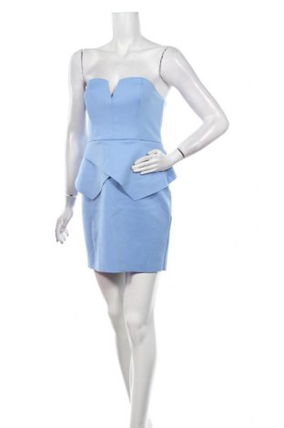Kleid ASOS Petite, Größe M, Farbe Blau, 96% Polyester, 4% Elastan, Preis 14,40 €