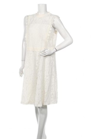 Šaty  Dorothy Perkins, Velikost XL, Barva Krémová, 45% polyamide, 31% viskóza, 23% bavlna, 1% elastan, Cena  521,00 Kč