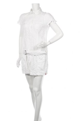Sukienka Edc By Esprit, Rozmiar S, Kolor Biały, 60% len, 40% bawełna, Cena 49,26 zł