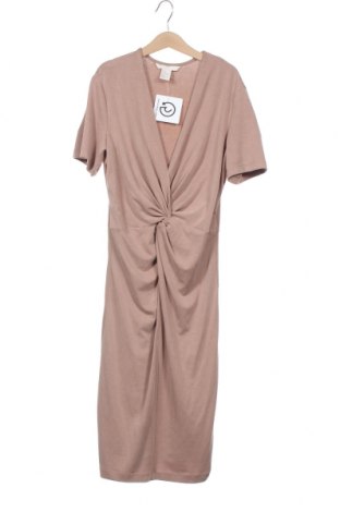 Φόρεμα H&M, Μέγεθος XS, Χρώμα  Μπέζ, Τιμή 17,32 €