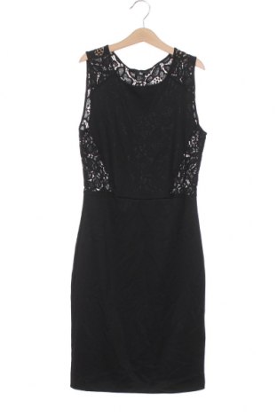 Φόρεμα H&M, Μέγεθος XS, Χρώμα Μαύρο, 75% πολυεστέρας, 20% βισκόζη, 5% ελαστάνη, Τιμή 4,55 €