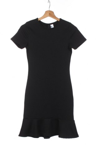 Kleid H&M Divided, Größe XS, Farbe Schwarz, 95% Polyester, 5% Elastan, Preis 13,78 €