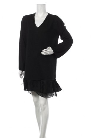 Kleid TWINSET, Größe M, Farbe Schwarz, 35% Polyamid, 35% Viskose, 27% Wolle, 3% Kaschmir, Preis 157,29 €