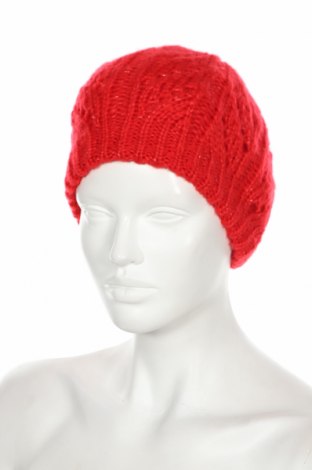 Καπέλο Camaieu, Χρώμα Κόκκινο, 97%ακρυλικό, 2% πολυεστέρας, 1% μεταλλικά νήματα, Τιμή 11,21 €