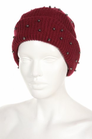Καπέλο Steve Madden, Χρώμα Κόκκινο, 57% βισκόζη, 27% πολυεστέρας, 16% πολυαμίδη, Τιμή 25,36 €