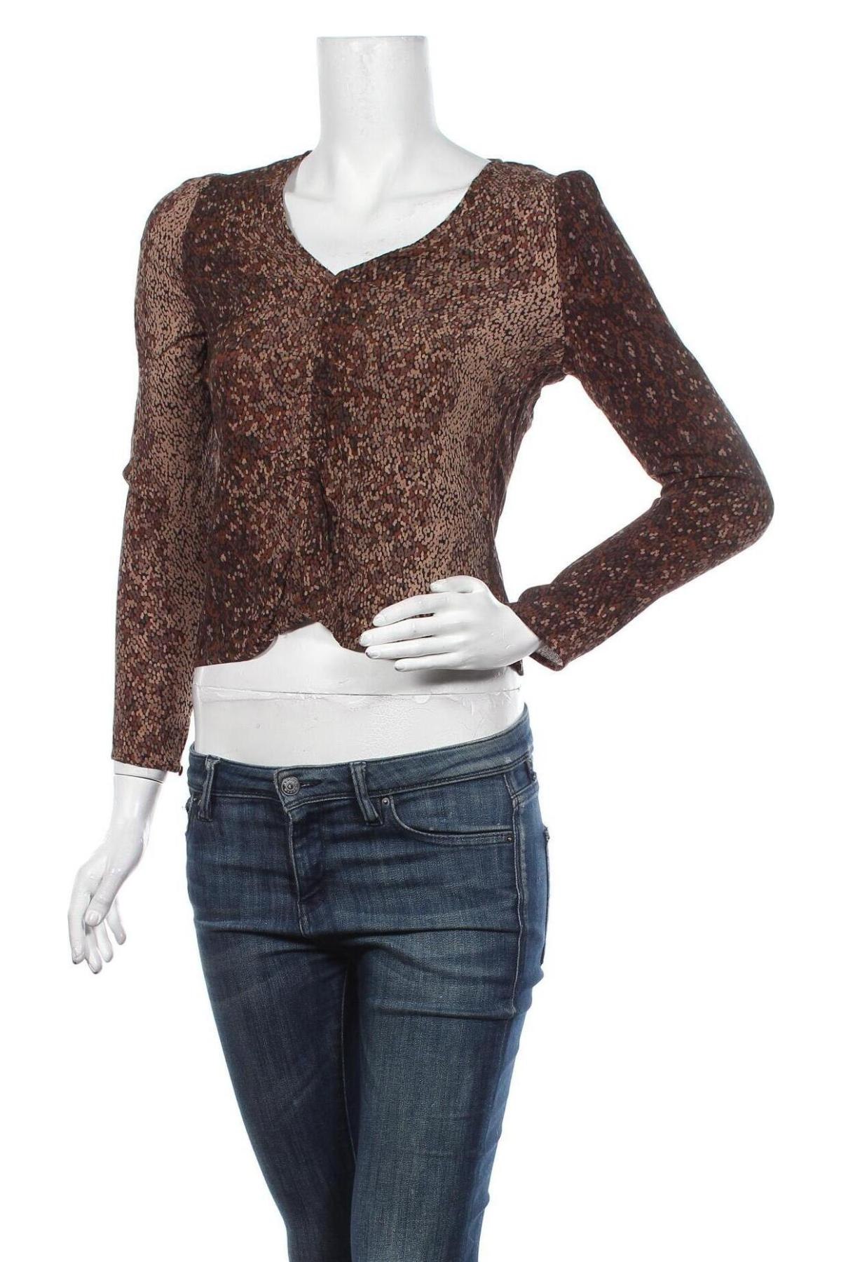 Γυναικεία μπλούζα H&M, Μέγεθος L, Χρώμα Πολύχρωμο, Βισκόζη, Τιμή 16,89 €