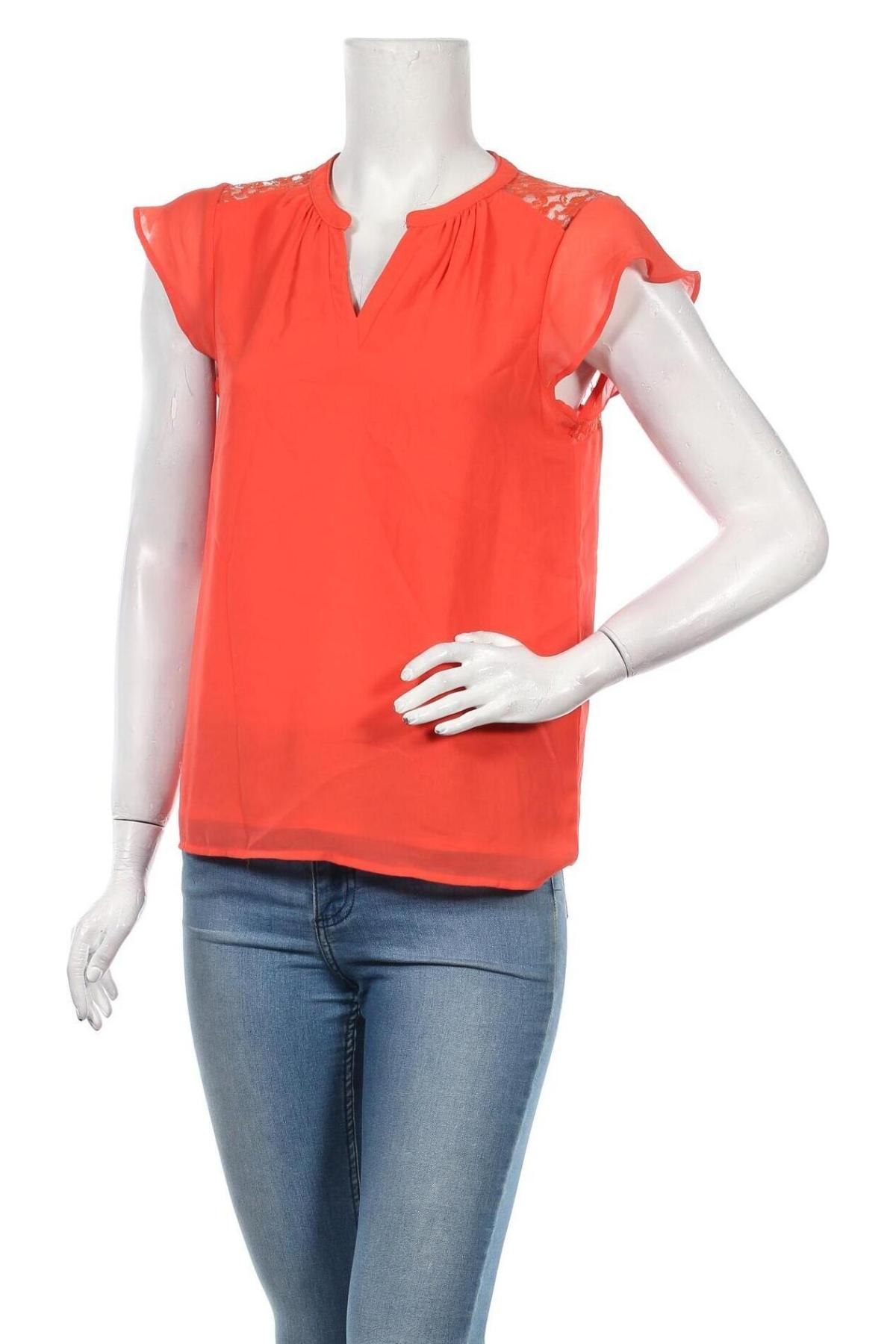 Damen Shirt Vero Moda, Größe S, Farbe Orange, Preis 18,09 €