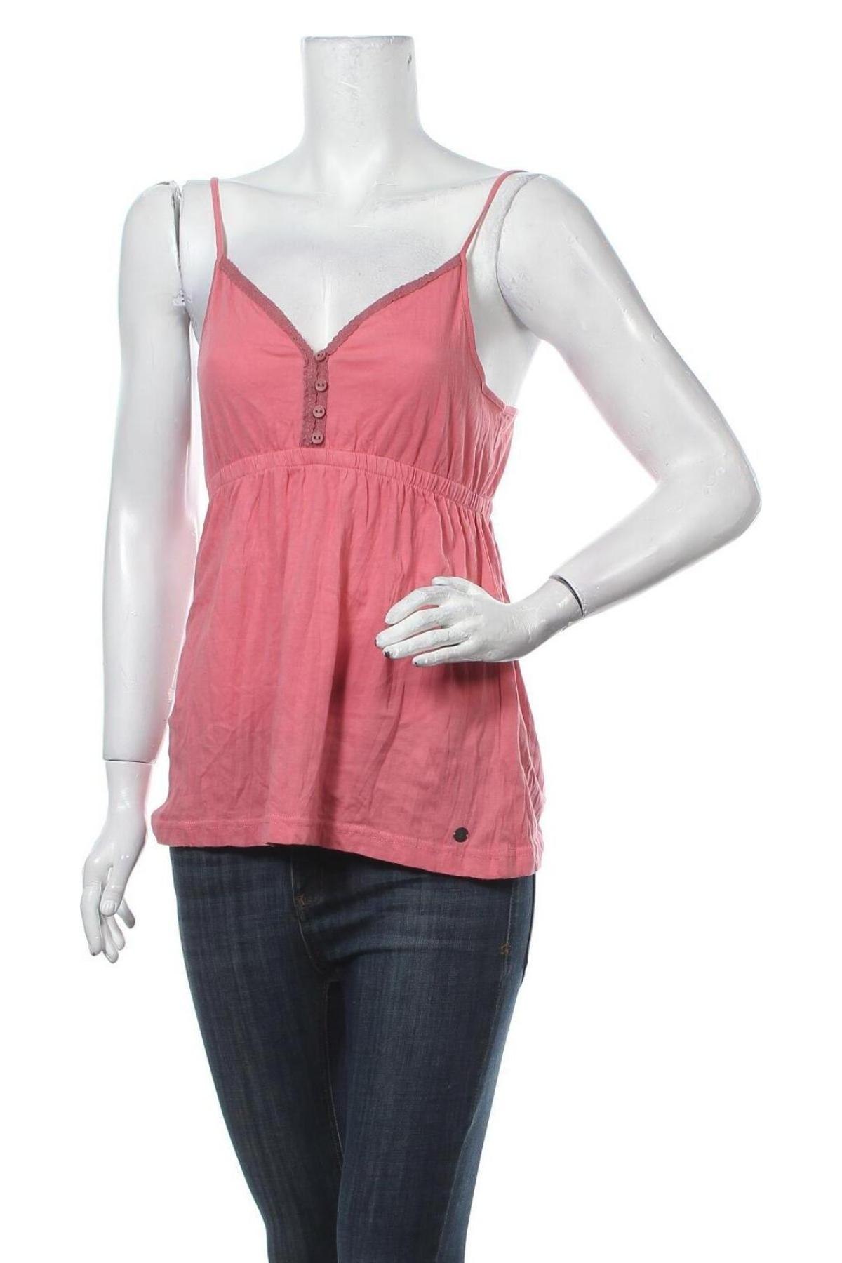 Γυναικείο αμάνικο μπλουζάκι Q/S by S.Oliver, Μέγεθος S, Χρώμα Ρόζ , Τιμή 1,64 €