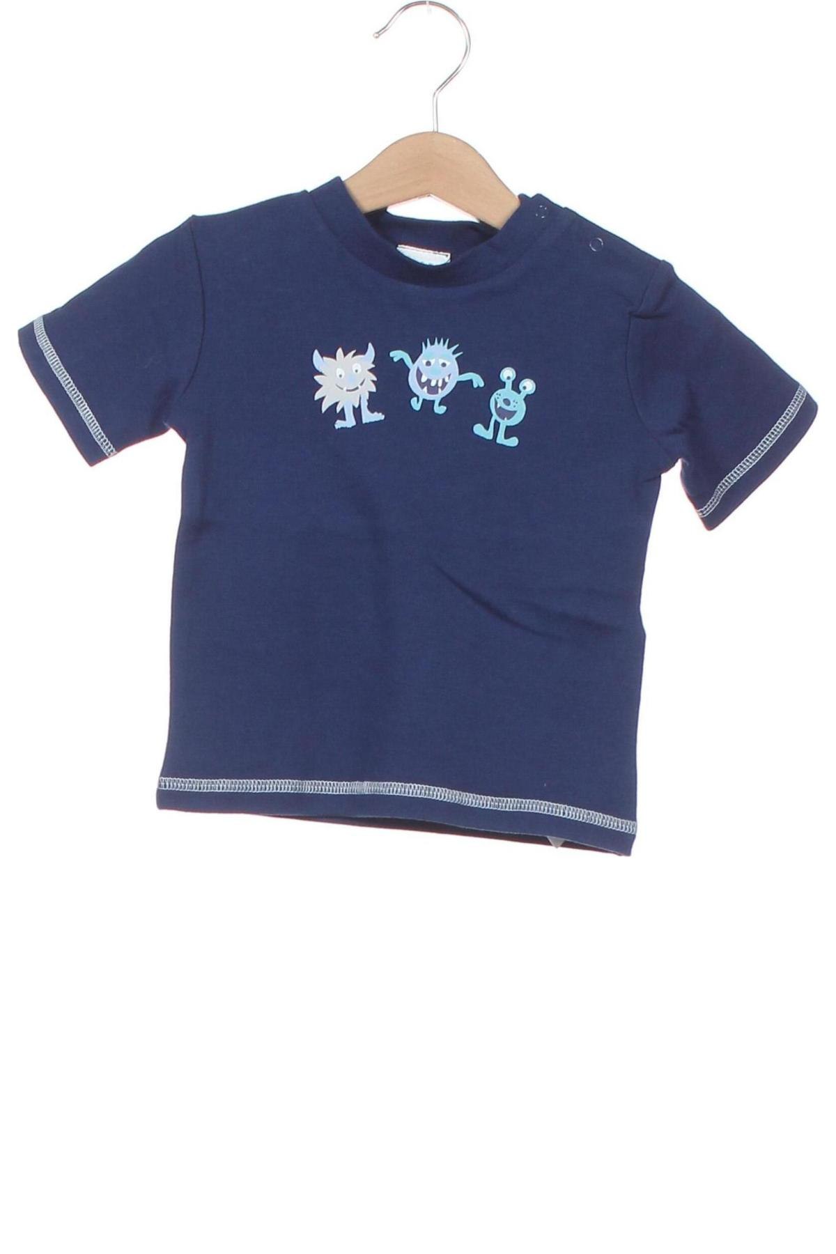 Детска тениска Schnizler, Размер 6-9m/ 68-74 см, Цвят Син, Цена 6,67 лв.