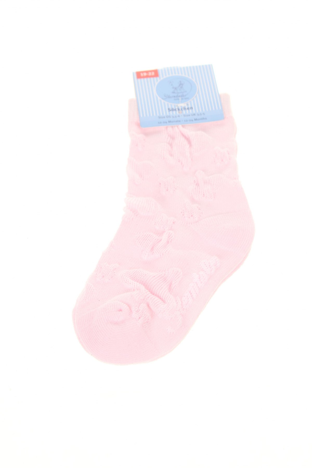 Detské ponožky  Sterntaler, Veľkosť 18-24m/ 86-98 cm, Farba Ružová, Bavlna, polyamide, polyester, elastan, Cena  5,03 €