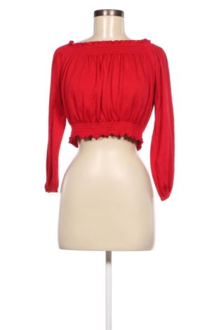 Дамска блуза H&M Divided, Размер M, Цвят Червен, Цена 23,75 лв.