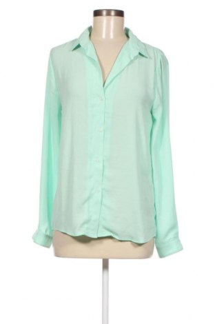 Γυναικείο πουκάμισο Second Female, Μέγεθος XS, Χρώμα Πράσινο, Τιμή 29,69 €
