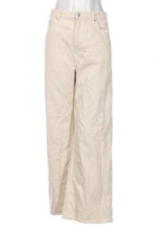 Γυναικείο Τζίν Weekday, Μέγεθος XL, Χρώμα  Μπέζ, Τιμή 10,57 €