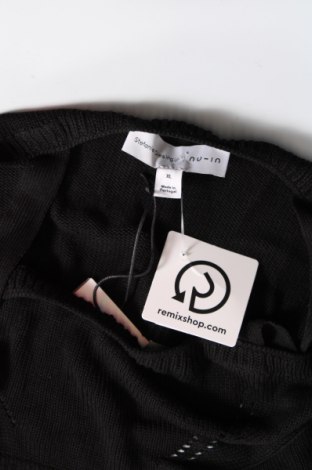 Γυναικείο αμάνικο μπλουζάκι Stefanie Giesinger for Nu-in, Μέγεθος XL, Χρώμα Μαύρο, Τιμή 34,02 €