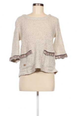 Дамски пуловер, Размер M, Цвят Екрю, Цена 6,84 лв.