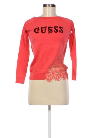 Дамски пуловер Guess, Размер XS, Цвят Оранжев, Цена 81,60 лв.