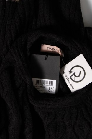 Дамски пуловер TWINSET, Размер XS, Цвят Черен, Цена 287,00 лв.