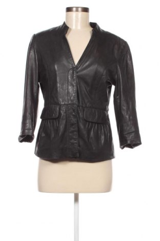 Γυναικείο δερμάτινο μπουφάν B.Young, Μέγεθος XL, Χρώμα Μαύρο, Τιμή 137,26 €