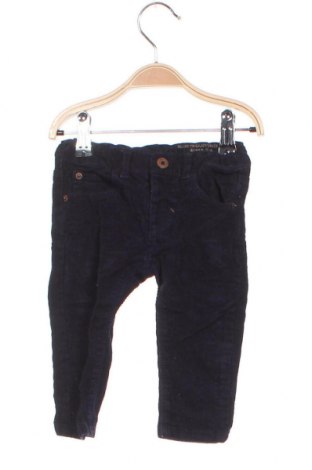 Dětské manšestráky  Zara, Velikost 6-9m/ 68-74 cm, Barva Modrá, Cena  88,00 Kč