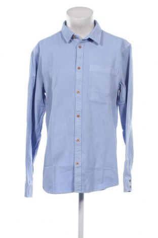Ανδρικό πουκάμισο Anerkjendt, Μέγεθος M, Χρώμα Μπλέ, Τιμή 9,53 €