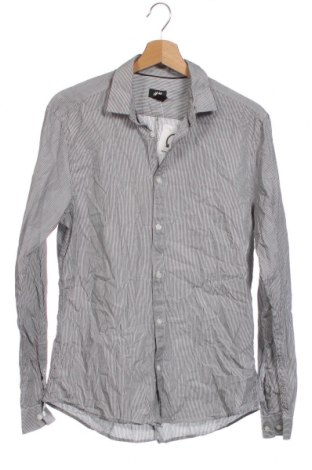 Мъжка риза H&M, Размер M, Цвят Сив, Цена 38,00 лв.