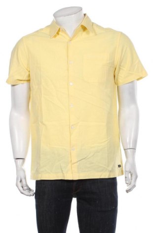 Ανδρικό πουκάμισο RVCA, Μέγεθος M, Χρώμα Κίτρινο, Τιμή 8,97 €
