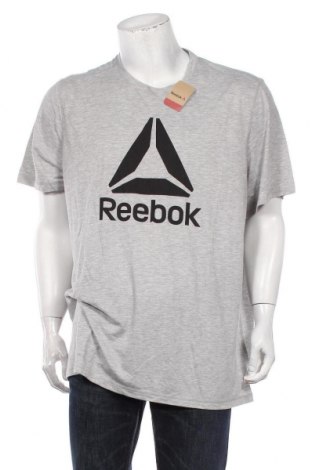 Мъжка тениска Reebok, Размер XXL, Цвят Сив, Цена 31,15 лв.