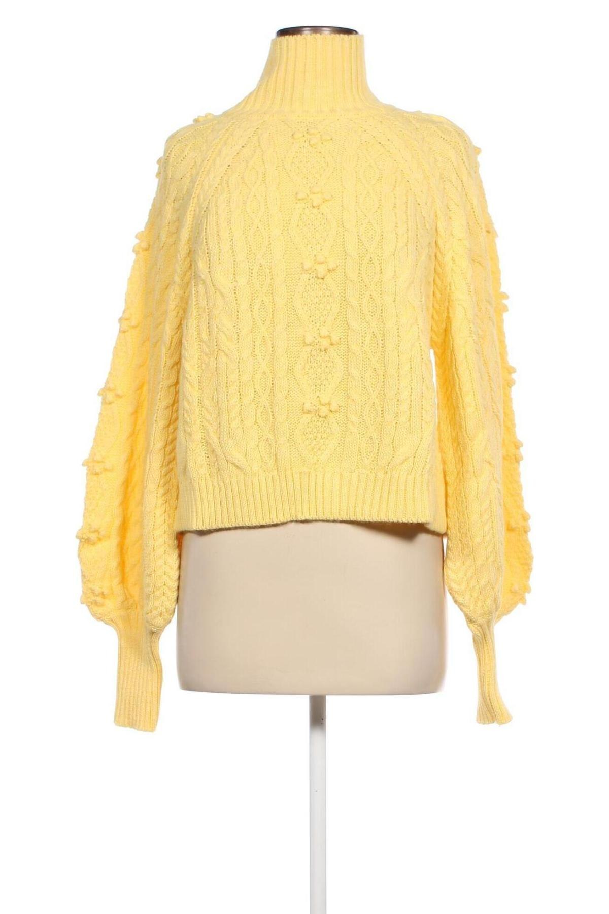 Дамски пуловер LeGer By Lena Gercke, Размер S, Цвят Жълт, Цена 63,00 лв.